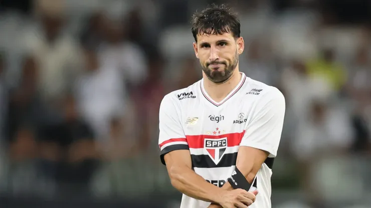 Calleri foi expulso na partida contra o Atlético-MG. Foto: Gilson Lobo/AGIF