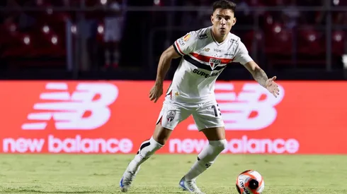 Enzo Díaz se firmou no São Paulo. Foto: Marcello Zambrana/AGIF
