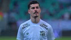 Rômulo durante partida da Copa do Nordeste