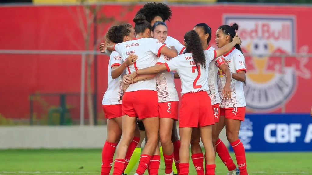 Jogadoras do Red Bull Bragantino no Brasileirão Feminino 2025