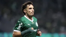 Veiga comemora 350 partidas pelo Palmeiras e destaca foco no Mundial da FIFA - Foto: Marcello Zambrana/AGIF