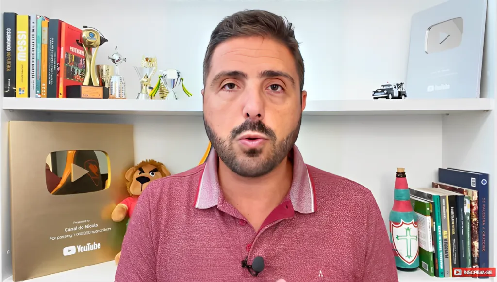 Foto: Reprodução/YouTube – Jorge Nicola apurou que o goleirão quer sair do Cruz-Maltino.