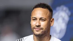 Neymar durante jogo do Peixe na Vila Belmiro.