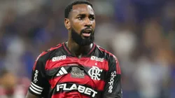 Gerson jogador do Cruzeiro durante partida contra o Flamengo no estádio Mineirão pelo campeonato Brasileiro A 2025.
