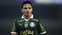 Raphael Veiga jogador do Palmeiras durante partida contra o Botafogo - Foto: Jorge Rodrigues/AGIF