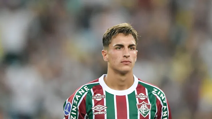 Bernal jogador do Fluminense durante partida contra o San Jose no estadio Maracana pelo campeonato Copa Sul-americana 2025. Foto: Thiago Ribeiro/AGIF