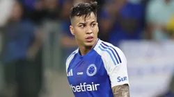 Kaio Jorge jogador do Cruzeiro durante partida contra o Flamengo no estádio Mineirão pelo campeonato Brasileiro A 2025.