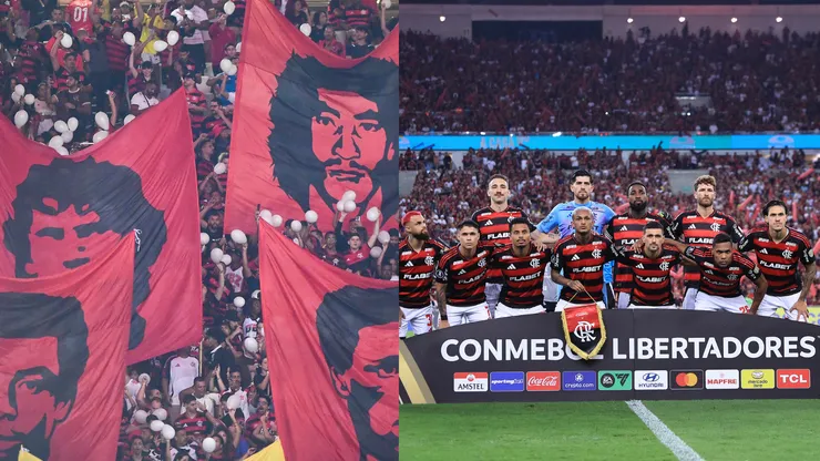Veja o comparativo entre o elenco do Flamengo 1981 com o de 2025. Foto: Flamengo 2025 (Getty Images); Flamengo 1981: (AGIF).