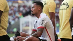 SP - RIO DE JANEIRO - 02/06/2024 - BRASILEIRO A 2024, VASCO X FLAMENGO - Allan jogador do Flamengo lamenta durante partida contra o Vasco no estadio Maracana pelo campeonato Brasileiro A 2024. Foto: Thiago Vasconcelos Dos Santos/AGIF