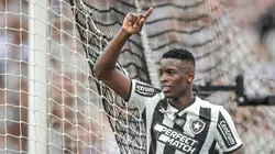 Luiz Henrique, ex-jogador do Botafogo, durante partida contra o São Paulo, pelo Brasileirão Betano de 2024. Foto: Thiago Ribeiro/AGIF.