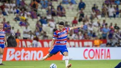 CE - FORTALEZA - 21/05/2025 - COPA DO BRASIL 2025, FORTALEZA X RETRO - pol Fernandez jogador do Fortaleza durante partida contra o Retro no estadio Arena Castelao pelo campeonato Copa Do Brasil 2025. Foto: Baggio Rodrigues/AGIF
