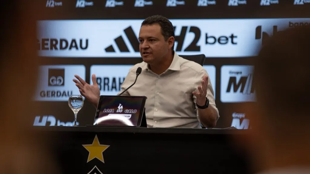 Rafael Menin, acionista da SAF do Galo. Foto: Pedro Souza/Atlético-MG.