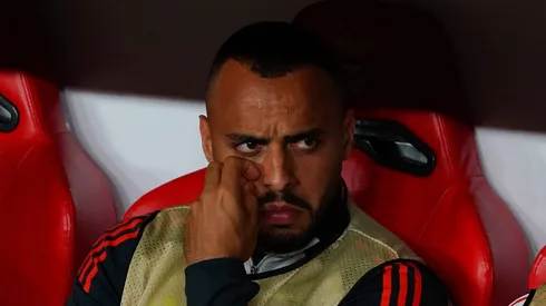 Arthur Cabral durante partida do Benfica na UEFA Champions League