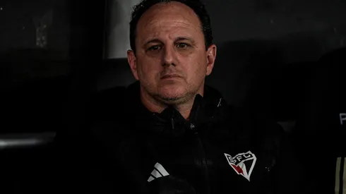 Rogerio Ceni, ex-tecnico do Sao Paulo, durante partida contra o Botafogo no estadio Engenhao pelo campeonato BRASILEIRO A 2023. Foto: Thiago Ribeiro/AGIF