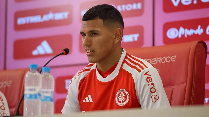 Clayton Sampaio no Internacional. Foto Ricardo Duarte/Internacional