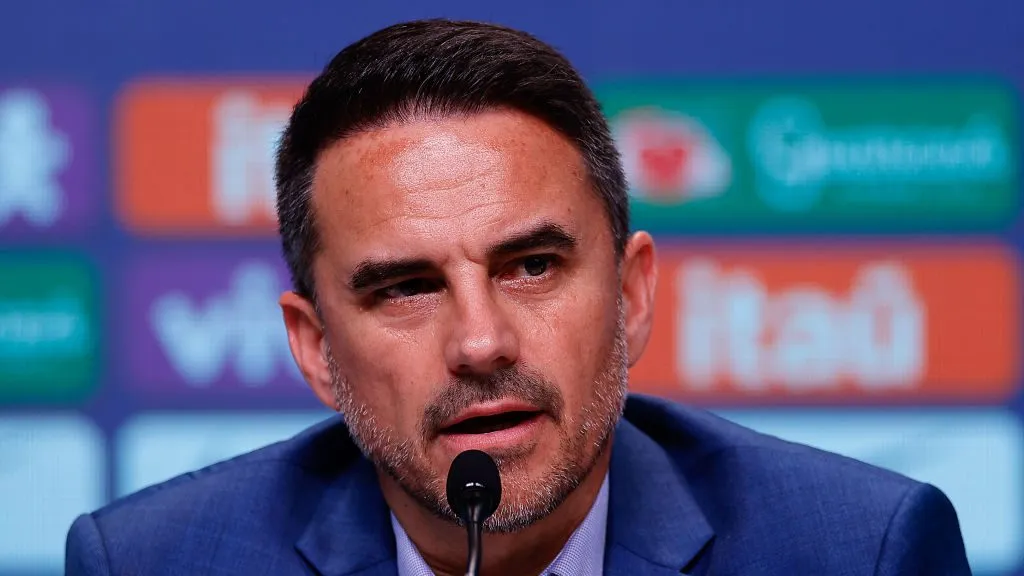 Rodrigo Caetano, diretor de seleções da CBF. Foto: Buda Mendes/Getty Images