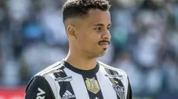 Allan durante partida entre Coritiba e Atlético-MG, no Couto Pereira, pelo Brasileirão 2022.