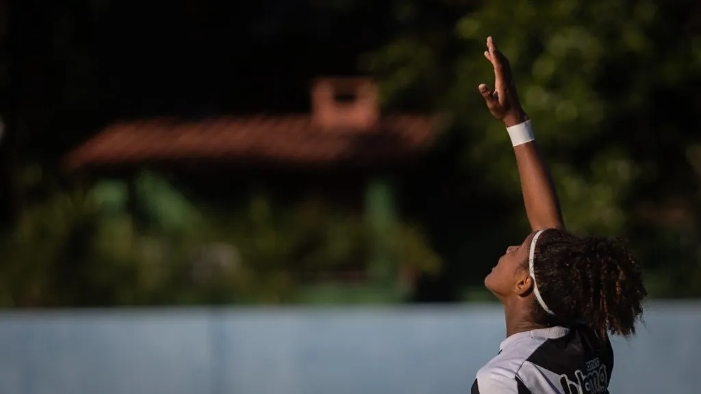 Jogadora do time feminino do Vasco