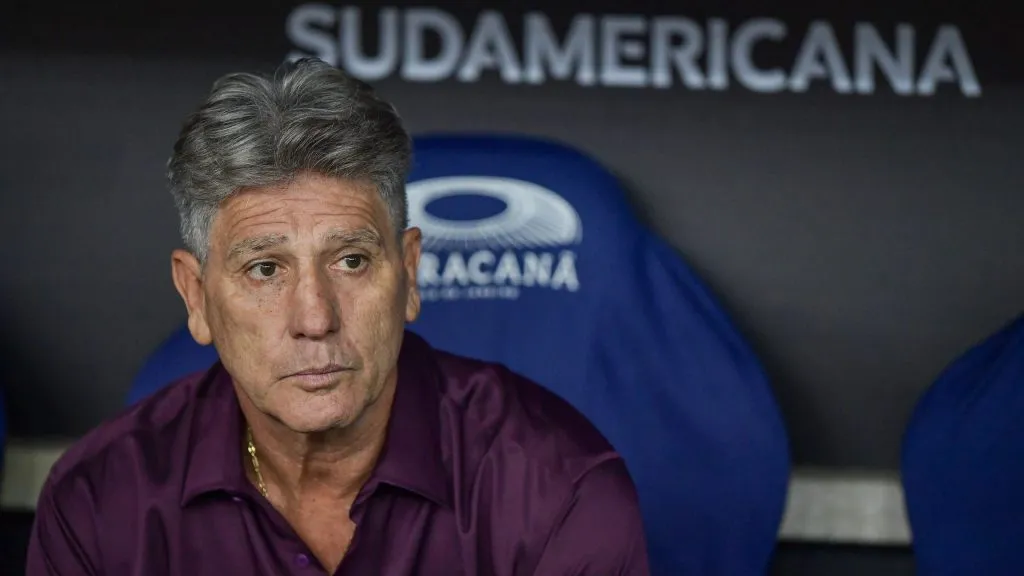 Renato Gaúcho, comandante do Tricolor das Laranjeiras. Foto: Thiago Ribeiro/AGIF.