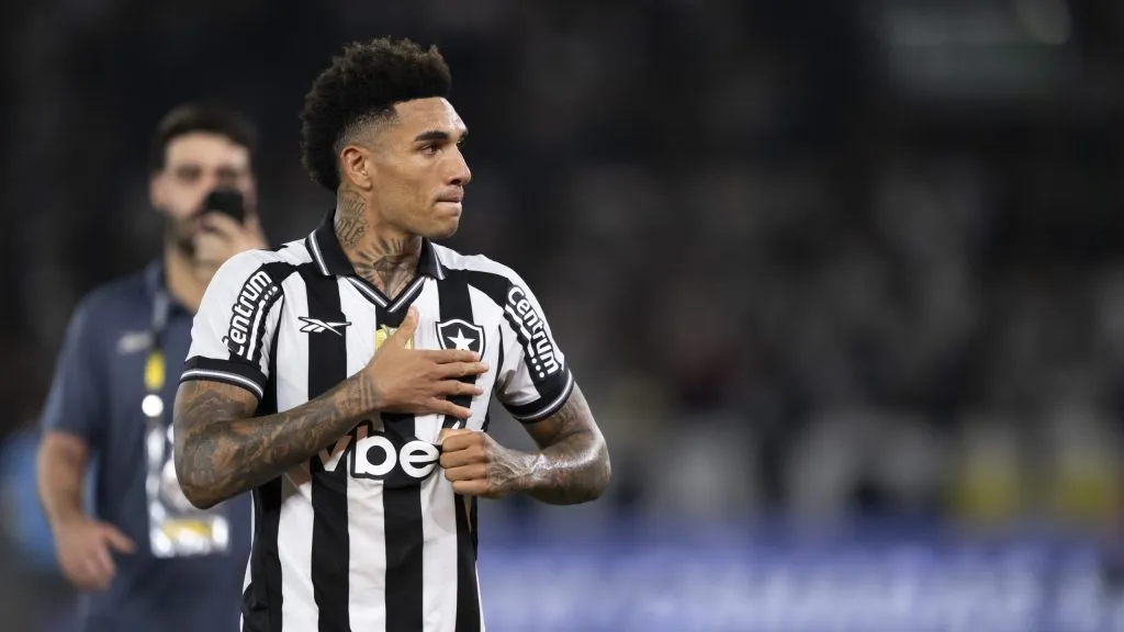 Igor Jesus disputará o Super Mundial da FIFA pelo Botafogo. Foto: Jorge Rodrigues/AGIF.