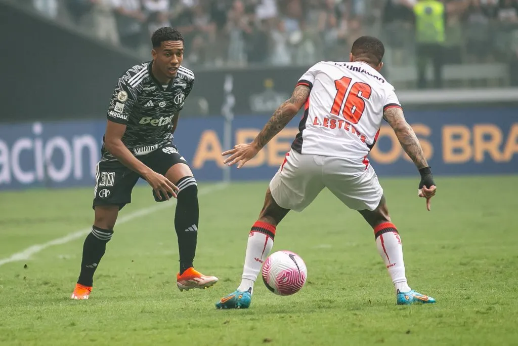 Palacios jogou apenas sete partidas nesta temporada. Foto: Fernando Moreno/AGIF