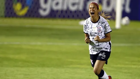 Vic Albuquerque, jogadora Corinthians. Foto: Thiago Calil/AGIF