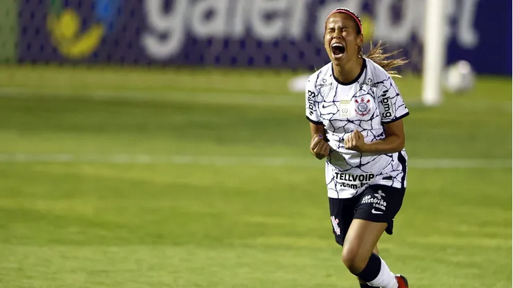 Vic Albuquerque, jogadora Corinthians. Foto: Thiago Calil/AGIF