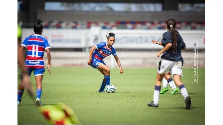 Jogadoras Fortaleza. Foto: Reprodução/Instagram/@fortalezaec