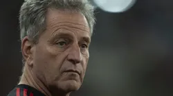 Rodolfo Landim em partida entre Flamengo e Bangu, durante sua gestão.