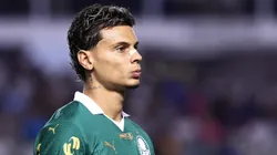 Richard Ríos em partida pelo Palmeiras. Foto: Marcello Zambrana/AGIF