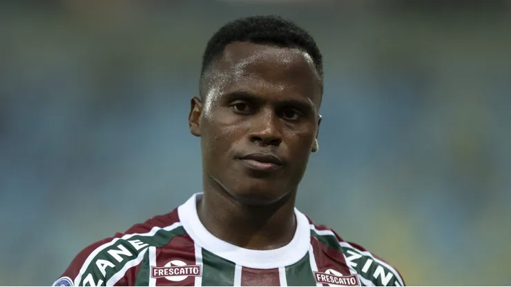 Arias no Fluminense. Foto: Jorge Rodrigues/AGIF