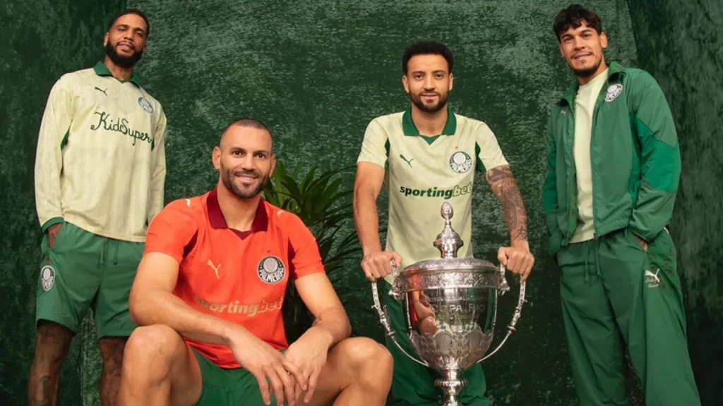 Uniforme do Palmeiras para o Super Mundial – Foto: Reprodução/Palmeiras