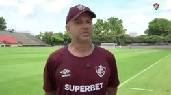 Coordenador do Fluminense, Ricardo Henriques falou sobre o ambiente do elenco - Foto: Reprodução/FLUTV