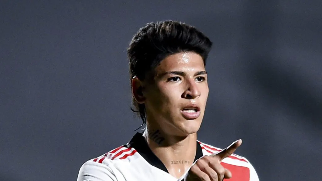 Foto: Marcelo Endelli/Getty Images – Meia ex-River Plate segue na mira do Fla para depois do Mundial.