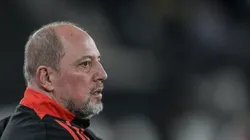 Alessandro Barcellos presidente do Internacional durante partida contra o Botafogo no estadio Engenhao pelo campeonato Brasileiro A 2025. Foto: Thiago Ribeiro/AGIF