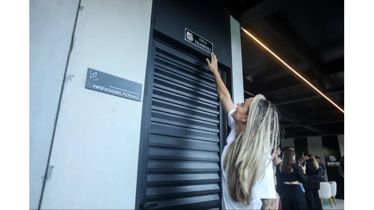 Sala Thaisinha. Foto: Reinaldo Campos/Santos FC