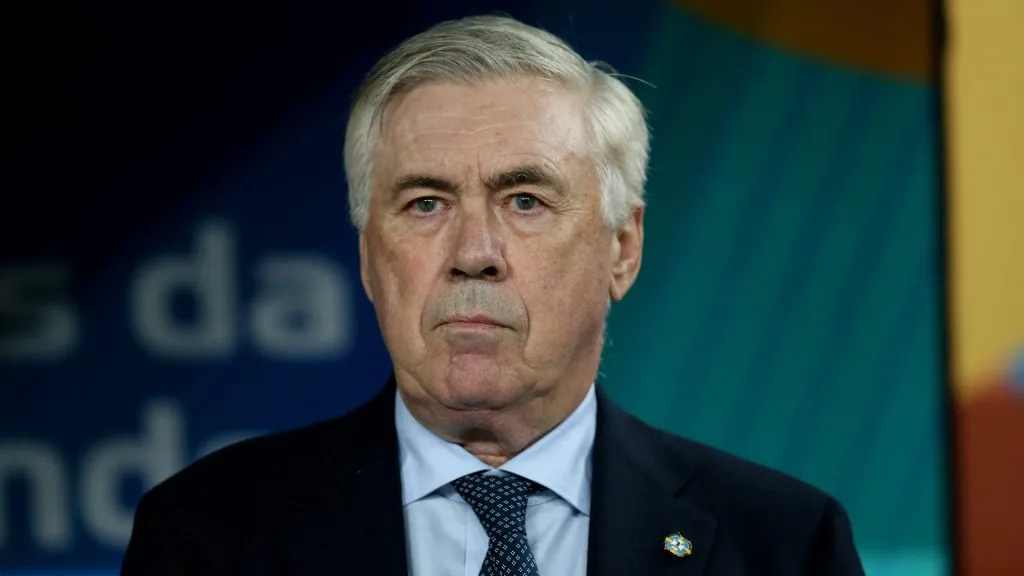 Carlo Ancelotti, treinador da Seleção Brasileira
