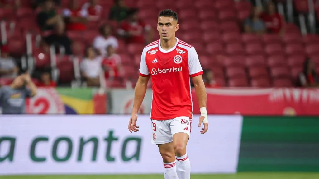 Borré no Internacional. Foto: Maxi Franzoi/AGIF