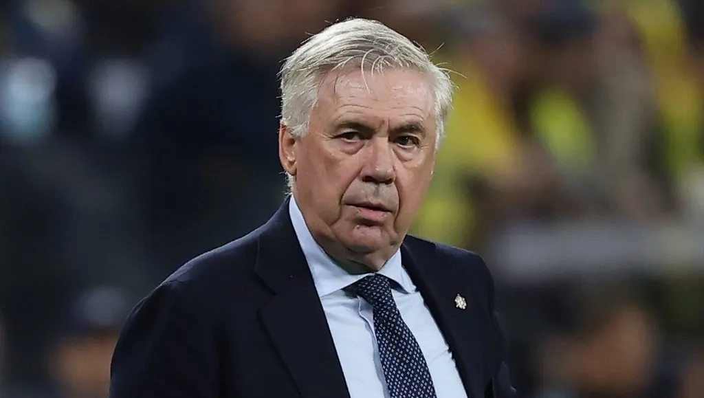 Carlo Ancelotti sob comando da Seleção Brasileira. (Photo by Wagner Meier/Getty Images)