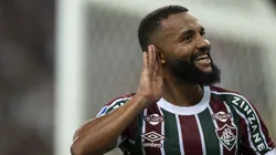 Samuel Xavier comemorando pelo Fluminense - Foto: Jorge Rodrigues/AGIF