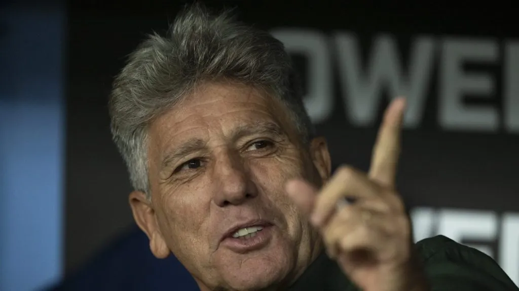 Renato Gaúcho no Fluminense. Foto: Jorge Rodrigues/AGIF