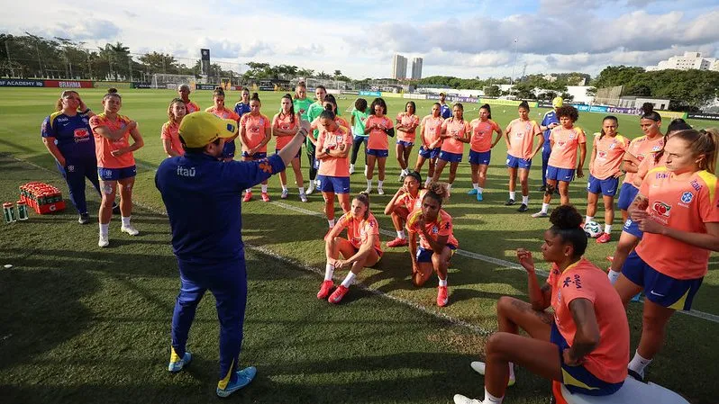 Seleção Feminina. Fotos : Lívia Villas Boas / CBF