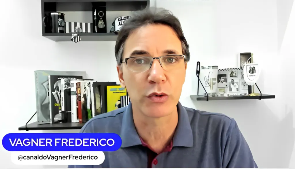 Foto: Reprodução/YouTube – Vagner Frederico trouxe novas informações sobre a busca do Alvinegro por lateral.