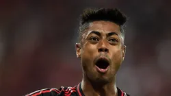 Bruno Henrique durante partida do Fla no Maracanã.