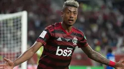 Bruno Henrique comemorando pelo Flamengo no Mundial de 2019 - Foto: Alexandre Vidal/Flamengo