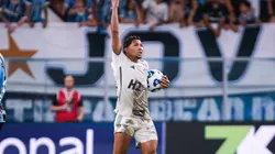 Rony comemora gol marcado pelo Atlético-MG. Foto: AGIF / Alamy Stock Photo