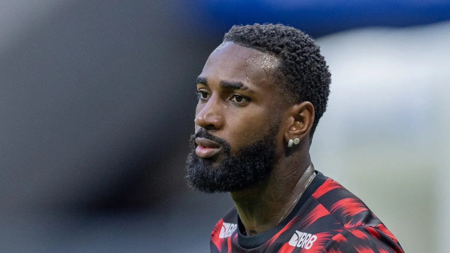 Gerson, meia do Flamengo. Foto: Liamara Polli/AGIF