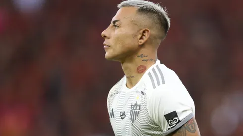 Vargas, ex-jogador do Atletico-MG, durante a partida contra Sport na Arena de Pernambuco, pela 3ª fase da Copa do Brasil 2024, nesta quarta-feira (22). Foto: Marlon Costa/AGIF