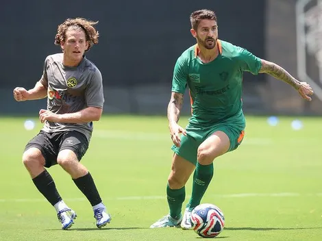 Fluminense vence jogo-treino com dois gols de Cano