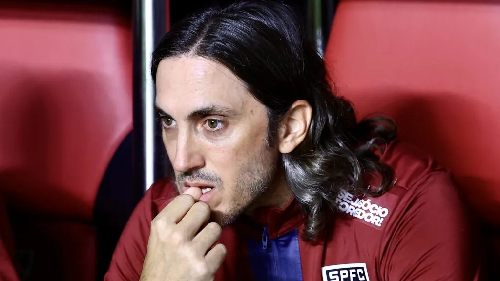 Zubeldía não tem bom retrospecto contra equipes cariocas. Foto: Marcello Zambrana/AGIF